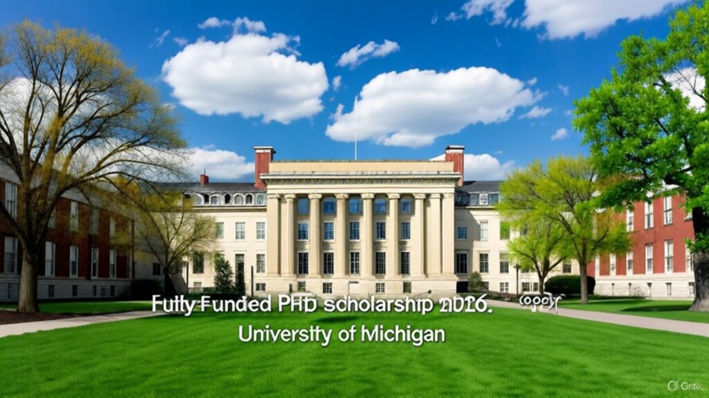 University of Michigan Scholarship USA
