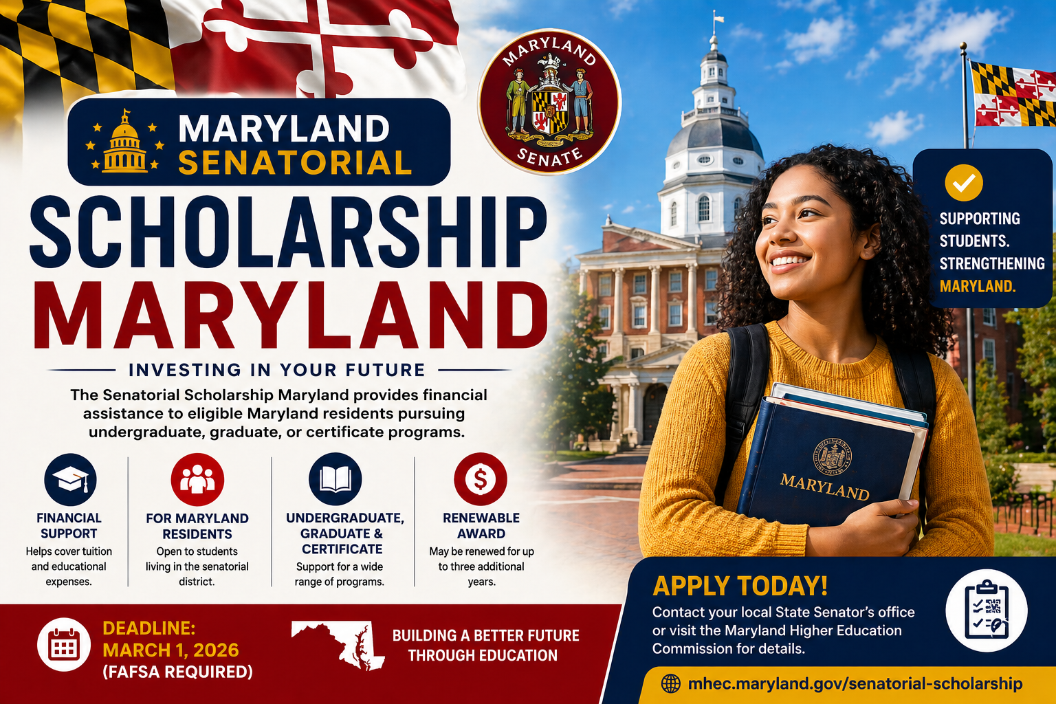 Maryland senatorial scholarship