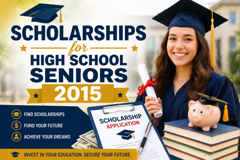 Scholarships for High School Seniors 2015