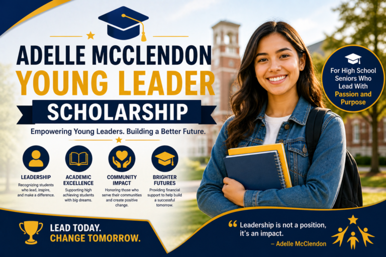 adelle mcclendon young leader scholarship